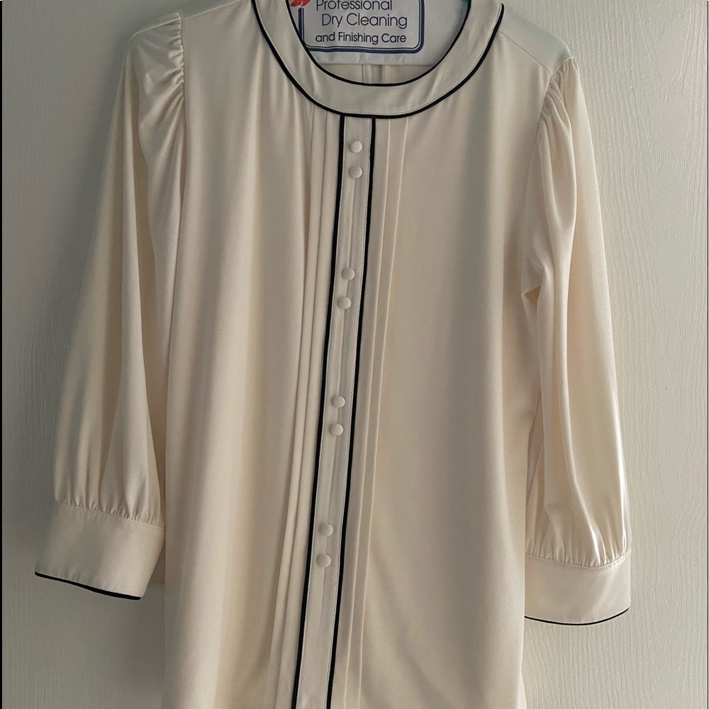 Karl Lagerfeld Paris blouse, with buttons!